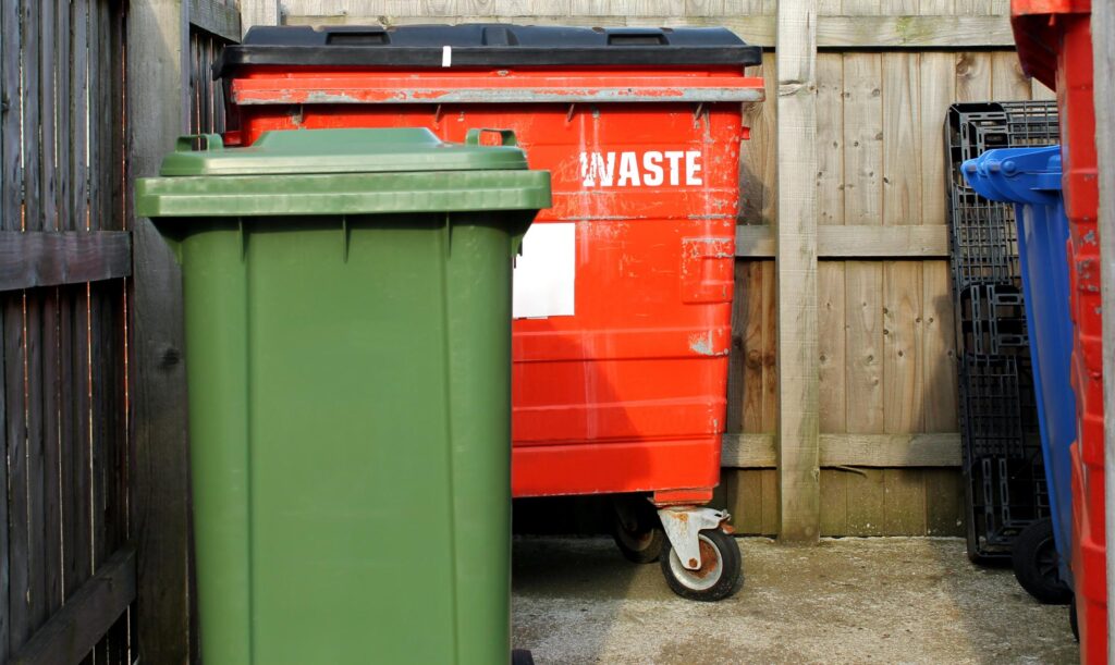 dumpster for waste management